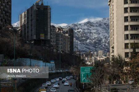 تداوم کاهش دمای هوای تهران تا فردا