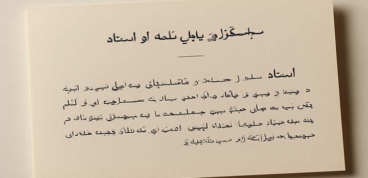 متن سپاسگزاری پایان نامه از استاد