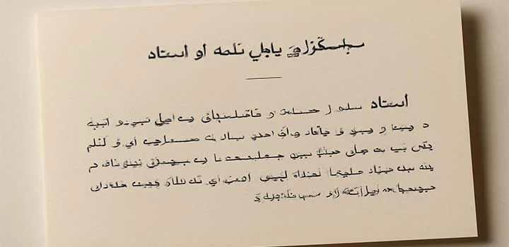 متن سپاسگزاری پایان نامه از استاد