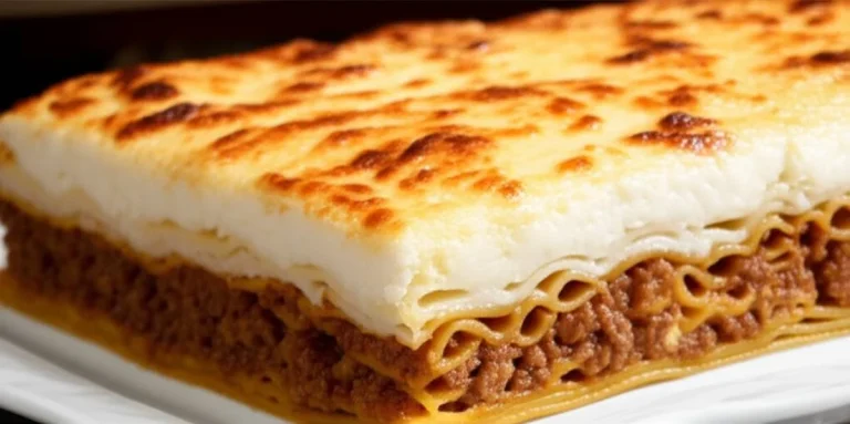 پاستیتسیو (Pastitsio) – دستور پخت کامل غذای یونانی