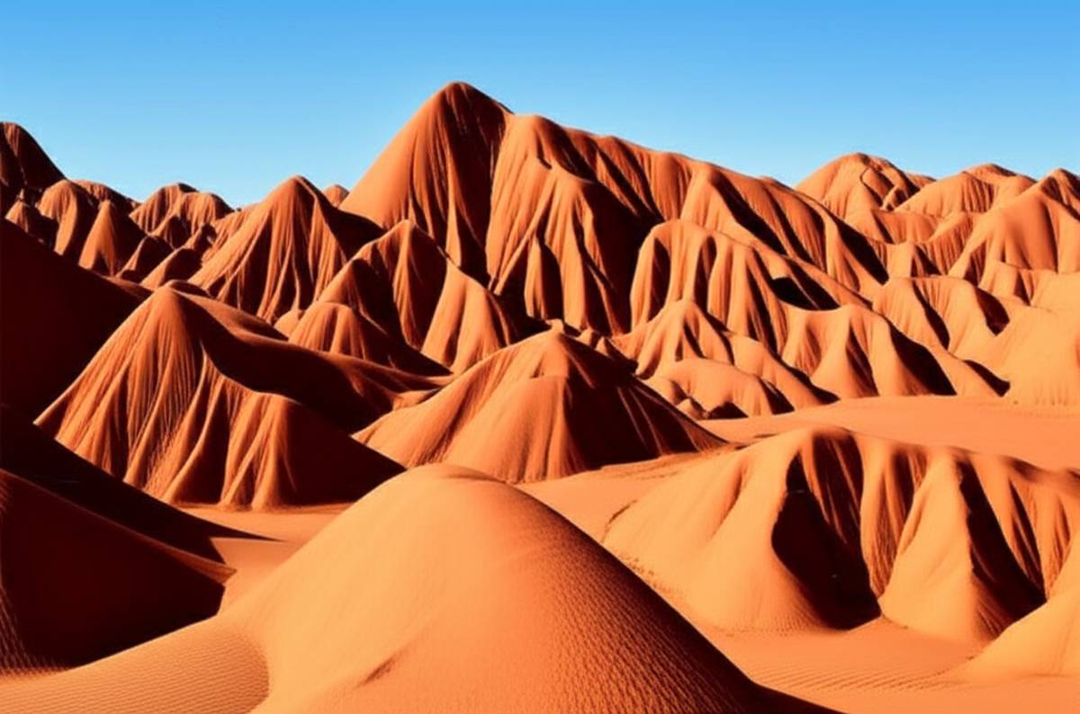 کوه های مریخی: شگفتی زمین شناسی و جاذبه بی نظیر ایران
