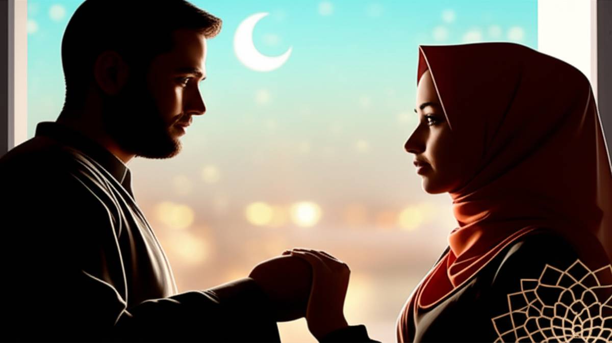 ملاعبه با همسر در ماه رمضان | حکم آیت الله سیستانی