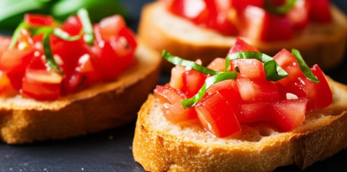 بروسکتا ایتالیایی: طرز تهیه Bruschetta alla Romana اصیل