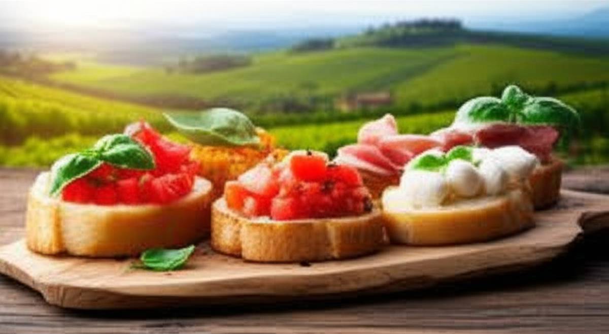 کراستینی معروف توسانا: رسپی آسان پیش غذای ایتالیایی