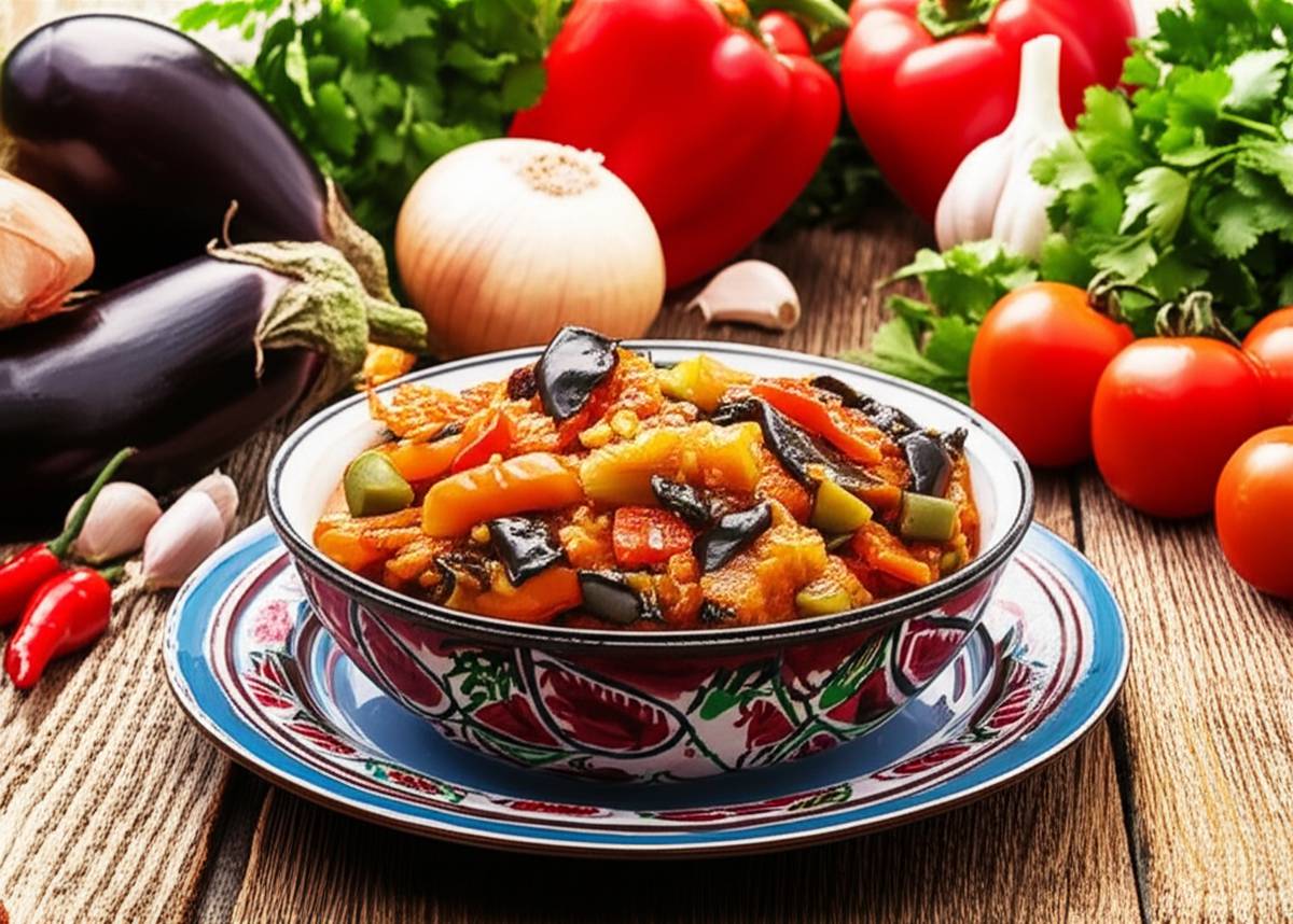آجپساندالی: دستور پخت اصیل گرجی و گیاهی