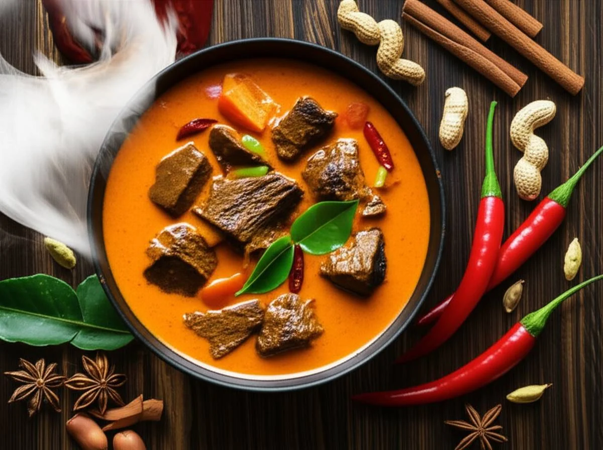طرز تهیه مسمن کاری بیف اصیل | Massaman Curry آسان و خوشمزه