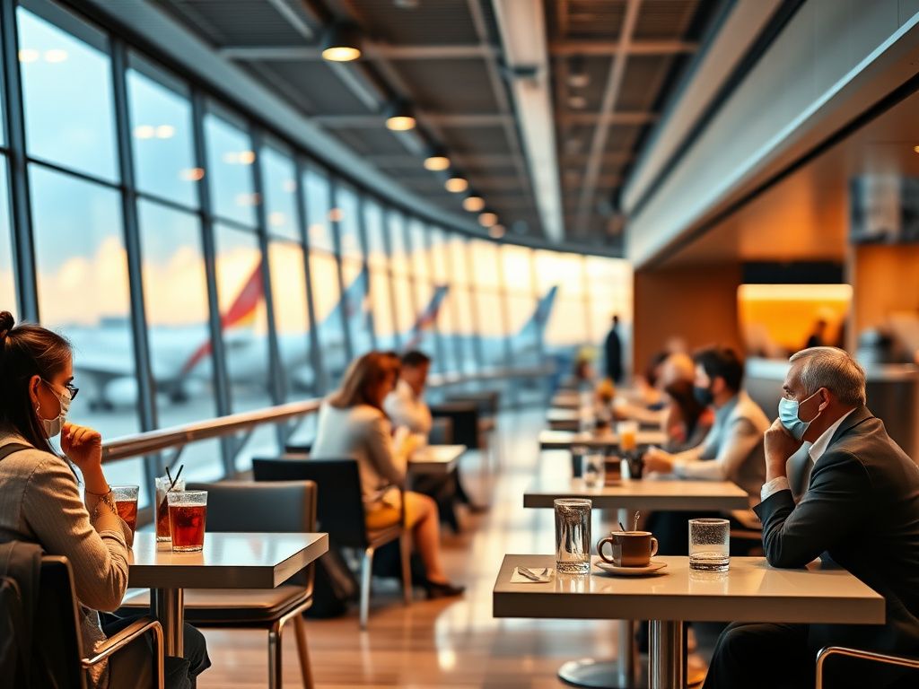 نکات کلیدی استفاده از کافی شاپ و رستوران فرودگاه